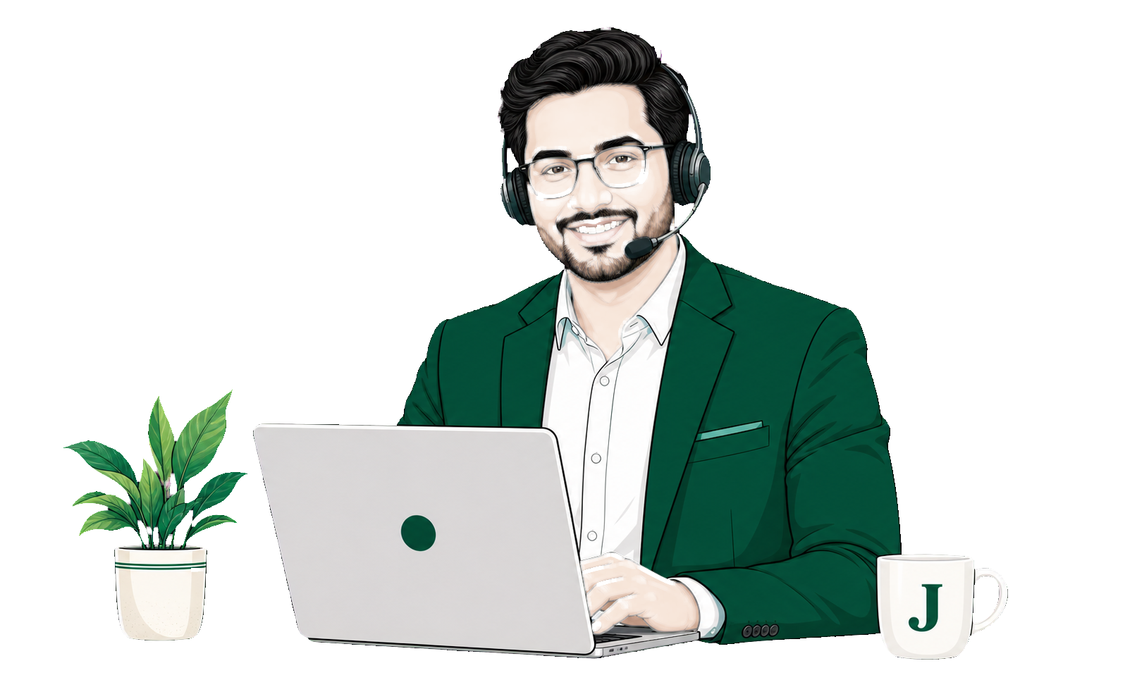 Jordensky finance support expert ready to answer questions